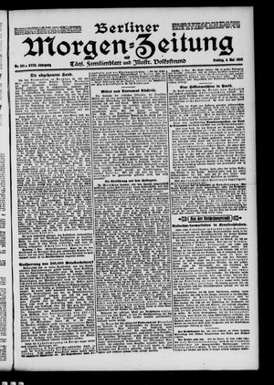 Berliner Morgen-Zeitung vom 04.05.1906