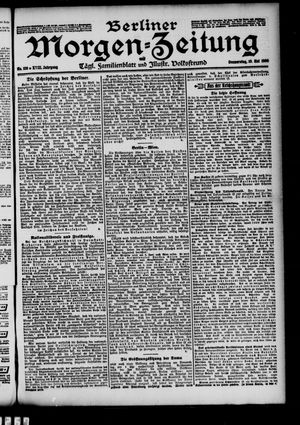 Berliner Morgen-Zeitung vom 10.05.1906