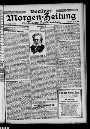 Berliner Morgen-Zeitung vom 24.05.1906