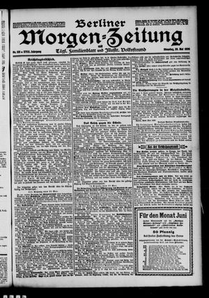 Berliner Morgen-Zeitung vom 29.05.1906