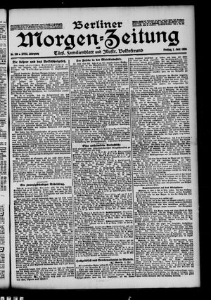 Berliner Morgen-Zeitung on Jun 1, 1906