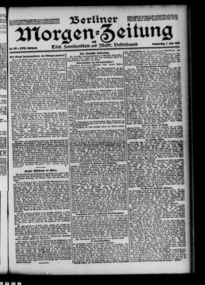 Berliner Morgen-Zeitung vom 07.06.1906
