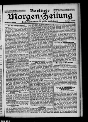 Berliner Morgen-Zeitung vom 10.06.1906