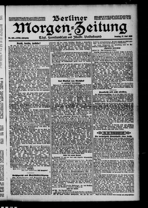 Berliner Morgen-Zeitung vom 17.06.1906