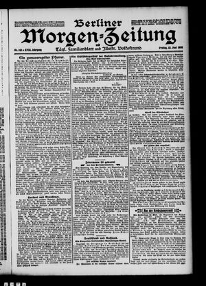 Berliner Morgen-Zeitung on Jun 22, 1906