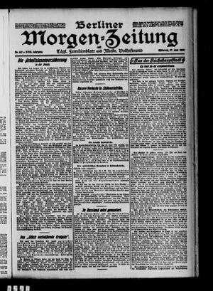 Berliner Morgen-Zeitung vom 27.06.1906