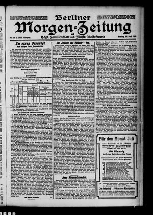 Berliner Morgen-Zeitung vom 29.06.1906
