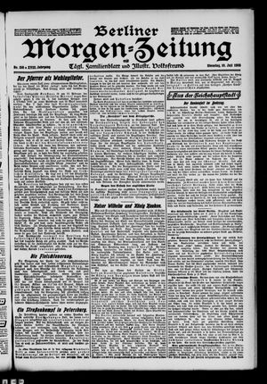Berliner Morgen-Zeitung vom 10.07.1906