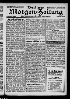 Berliner Morgen-Zeitung vom 15.07.1906