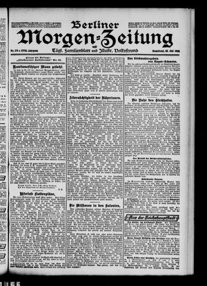 Berliner Morgen-Zeitung vom 28.07.1906