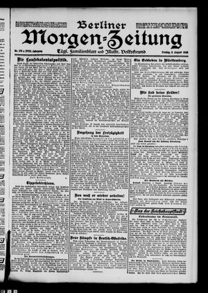 Berliner Morgen-Zeitung vom 03.08.1906
