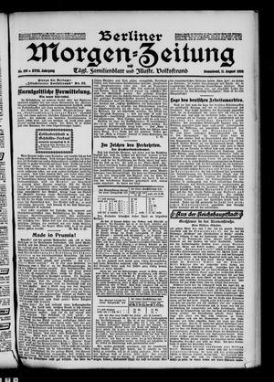 Berliner Morgen-Zeitung vom 11.08.1906