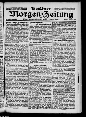 Berliner Morgen-Zeitung on Aug 14, 1906