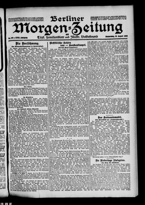 Berliner Morgen-Zeitung vom 16.08.1906