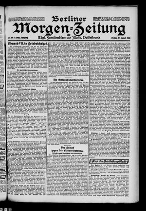 Berliner Morgen-Zeitung vom 17.08.1906