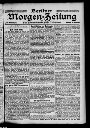 Berliner Morgen-Zeitung vom 18.08.1906