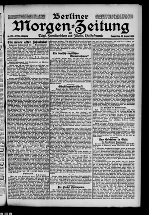 Berliner Morgen-Zeitung vom 23.08.1906