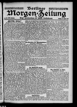 Berliner Morgen-Zeitung vom 24.08.1906