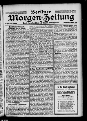 Berliner Morgen-Zeitung vom 30.08.1906