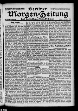 Berliner Morgen-Zeitung vom 02.09.1906