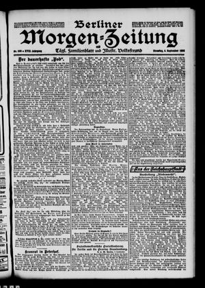 Berliner Morgen-Zeitung vom 04.09.1906