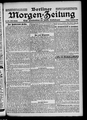 Berliner Morgen-Zeitung vom 07.09.1906