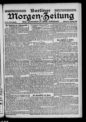 Berliner Morgen-Zeitung vom 12.09.1906