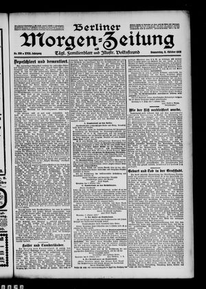 Berliner Morgen-Zeitung on Oct 11, 1906