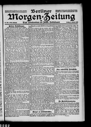 Berliner Morgen-Zeitung vom 12.10.1906