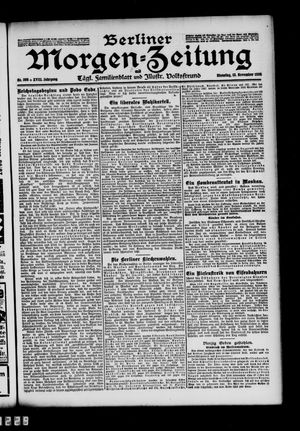 Berliner Morgen-Zeitung vom 13.11.1906