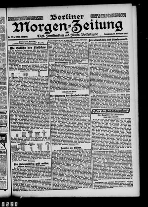 Berliner Morgen-Zeitung vom 17.11.1906
