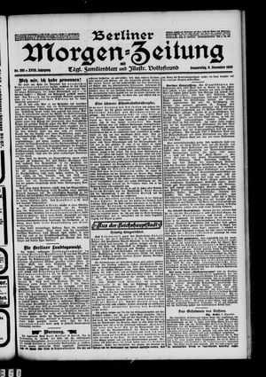 Berliner Morgen-Zeitung vom 06.12.1906