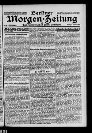 Berliner Morgen-Zeitung vom 09.12.1906