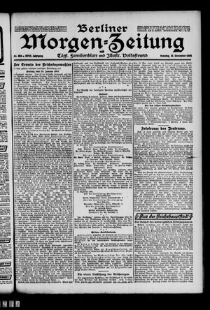 Berliner Morgen-Zeitung vom 16.12.1906