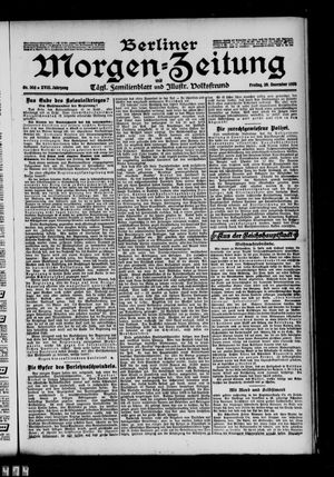 Berliner Morgen-Zeitung vom 28.12.1906