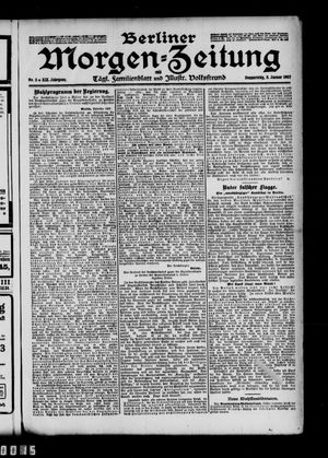 Berliner Morgen-Zeitung vom 03.01.1907