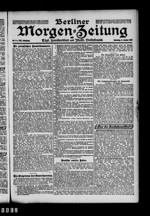Berliner Morgen-Zeitung vom 08.01.1907