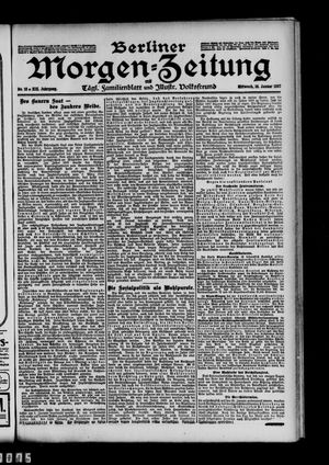 Berliner Morgen-Zeitung on Jan 16, 1907
