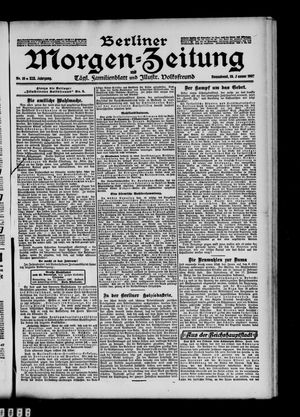 Berliner Morgen-Zeitung vom 19.01.1907