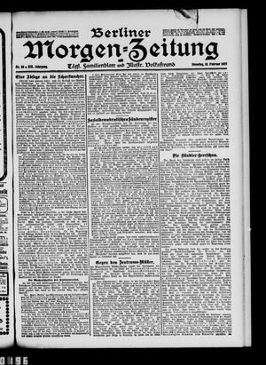 Berliner Morgen-Zeitung vom 12.02.1907