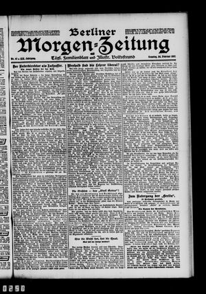 Berliner Morgen-Zeitung on Feb 24, 1907
