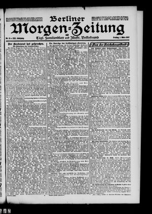Berliner Morgen-Zeitung vom 01.03.1907