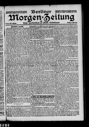 Berliner Morgen-Zeitung vom 03.03.1907