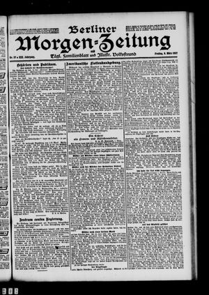 Berliner Morgen-Zeitung vom 08.03.1907
