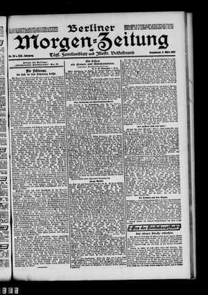 Berliner Morgen-Zeitung vom 09.03.1907