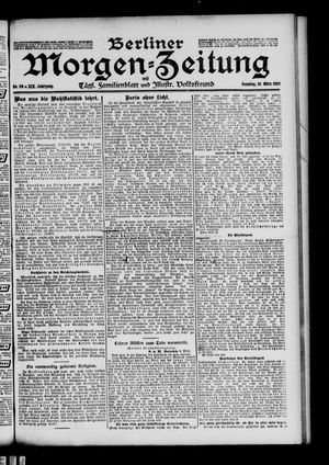 Berliner Morgen-Zeitung on Mar 10, 1907