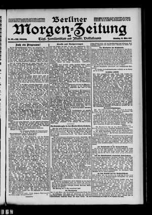 Berliner Morgen-Zeitung vom 19.03.1907