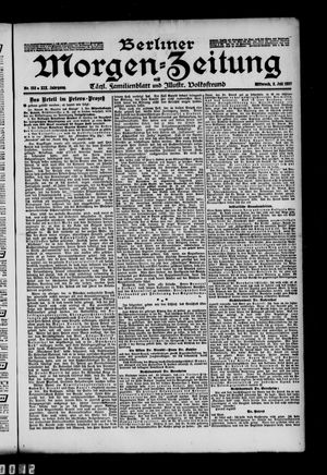Berliner Morgen-Zeitung vom 03.07.1907