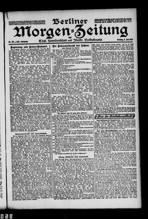 Berliner Morgen-Zeitung vom 05.07.1907