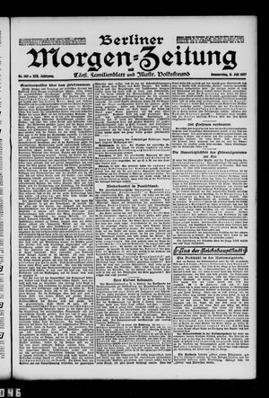 Berliner Morgen-Zeitung vom 11.07.1907